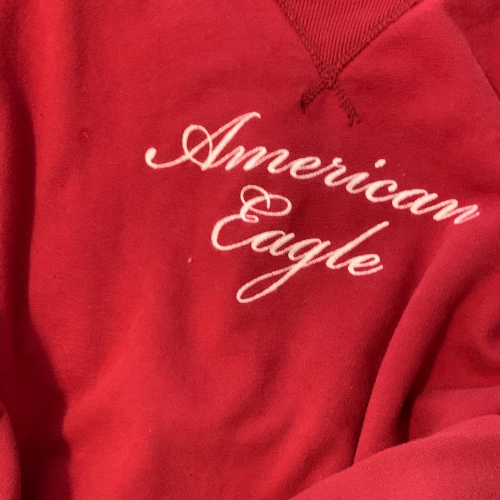 American Eagle Outfitters Red Pullover - Picture 2 of 3